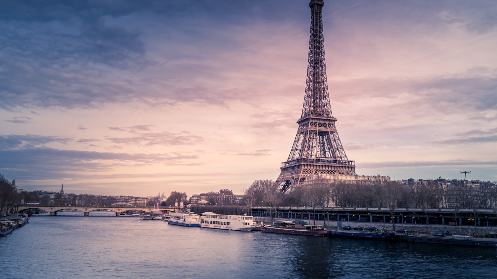 The Eiffel Tower at sunrise — P2P lending taxation for French investors.